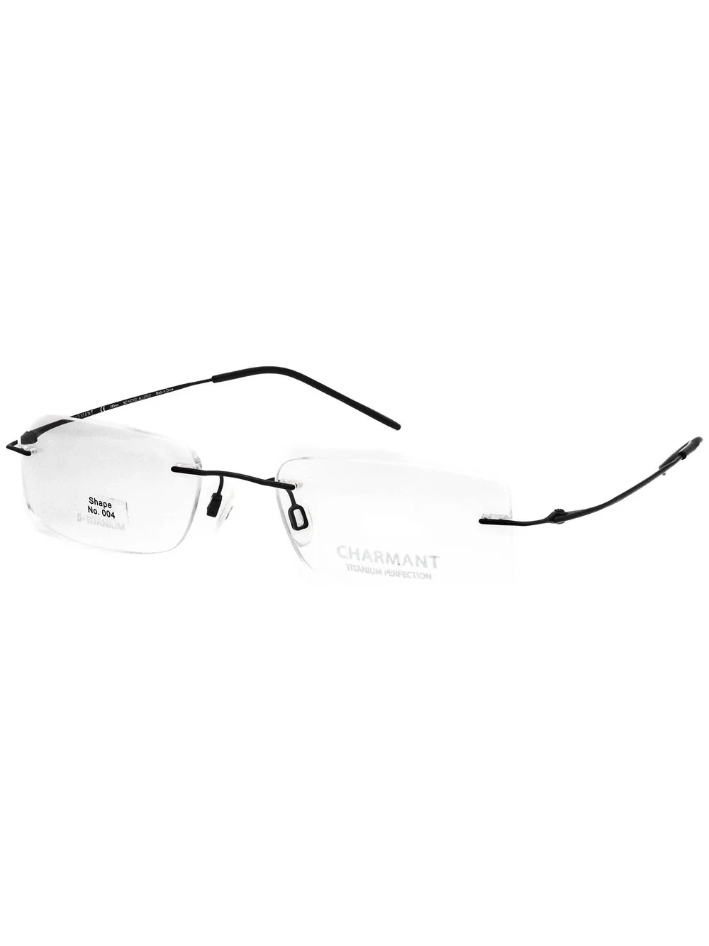 Charmant CH8600E BK Titanium Eyewear